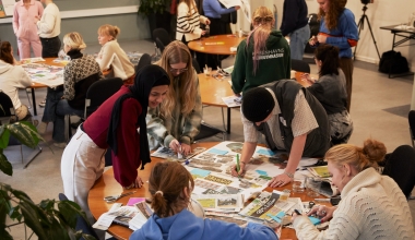 Tonsvis af ideer strømmede ud til Climate Action Lab